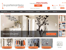 Tablet Screenshot of le-portemanteau.com